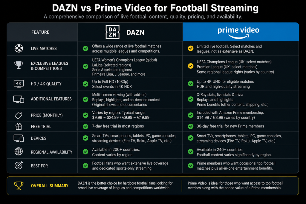 DAZN Fútbol Prime Video