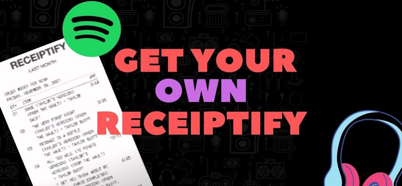 Spotify Receiptify