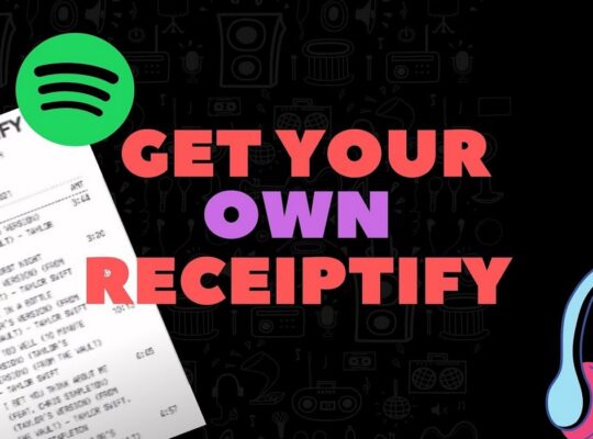 Spotify Receiptify