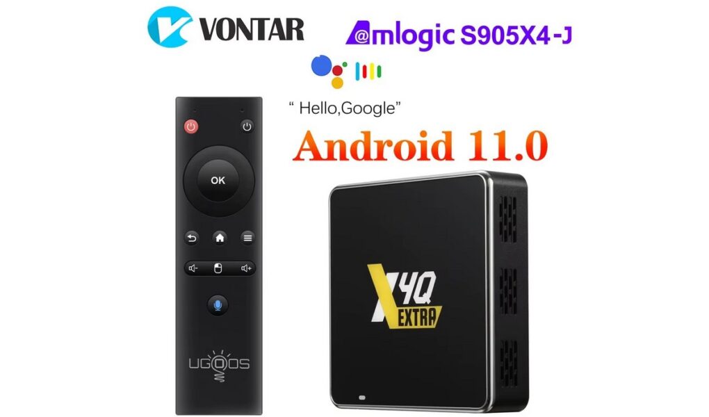 UGOOS-Boîtier IPTV X4Q