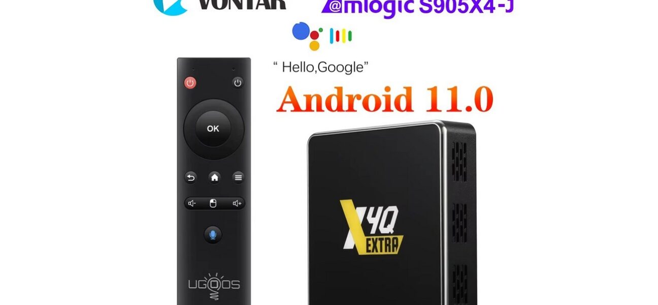 UGOOS-Boîtier IPTV X4Q