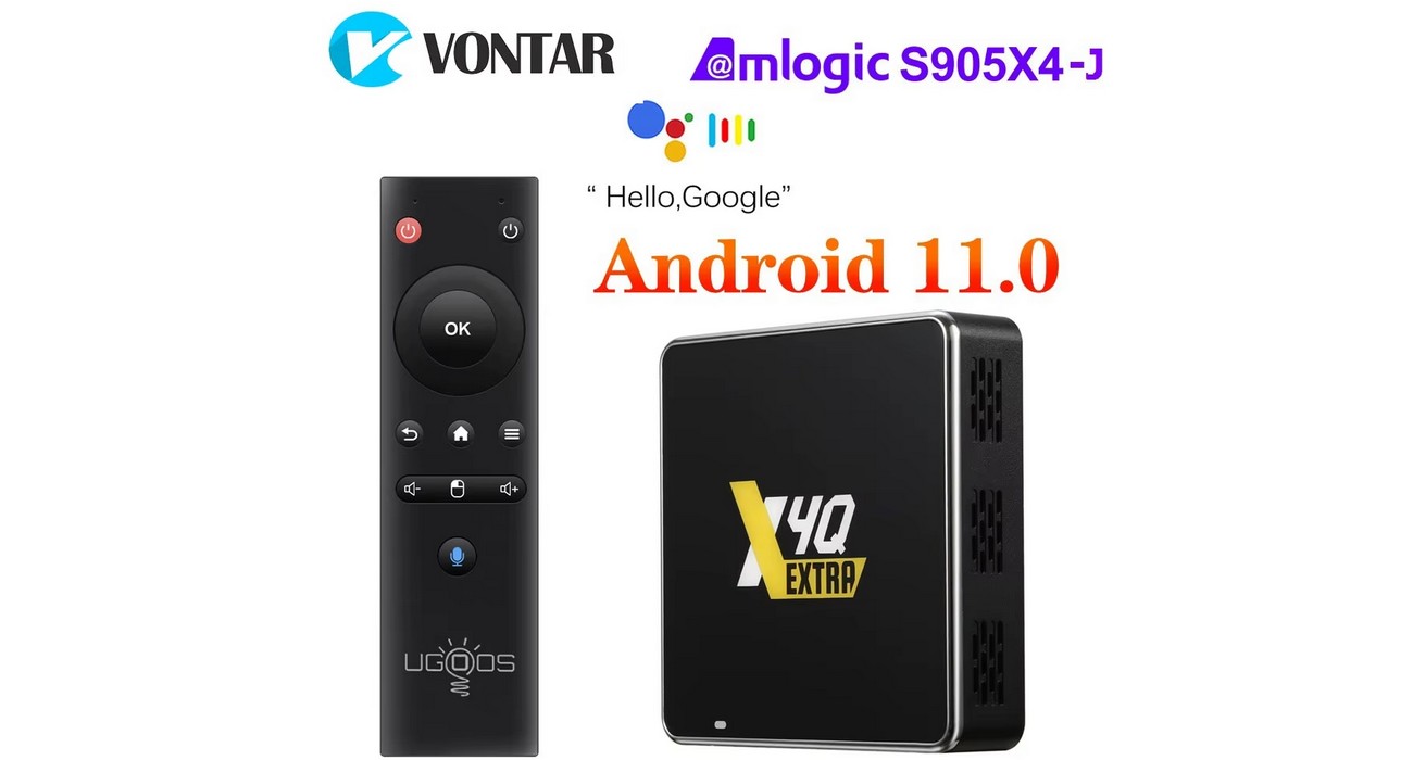 UGOOS-Boîtier IPTV X4Q