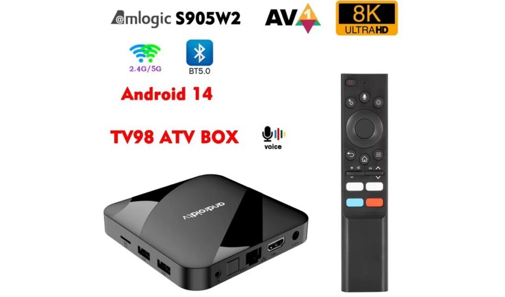 amlogic s905w2 boitier iptv