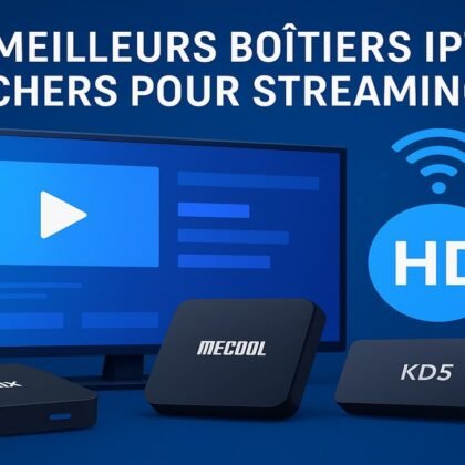 boîtiers IPTV 4K