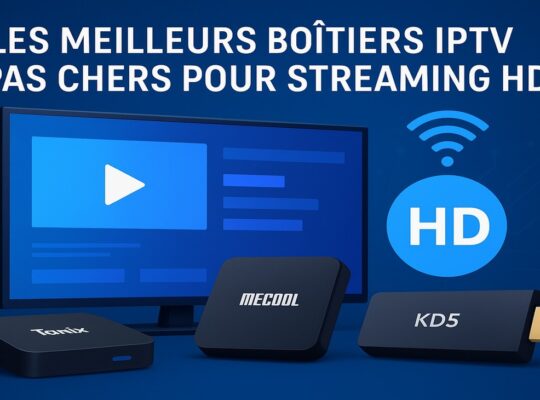 boîtiers IPTV 4K