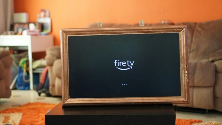 Amazon Fire TV displayed on a television